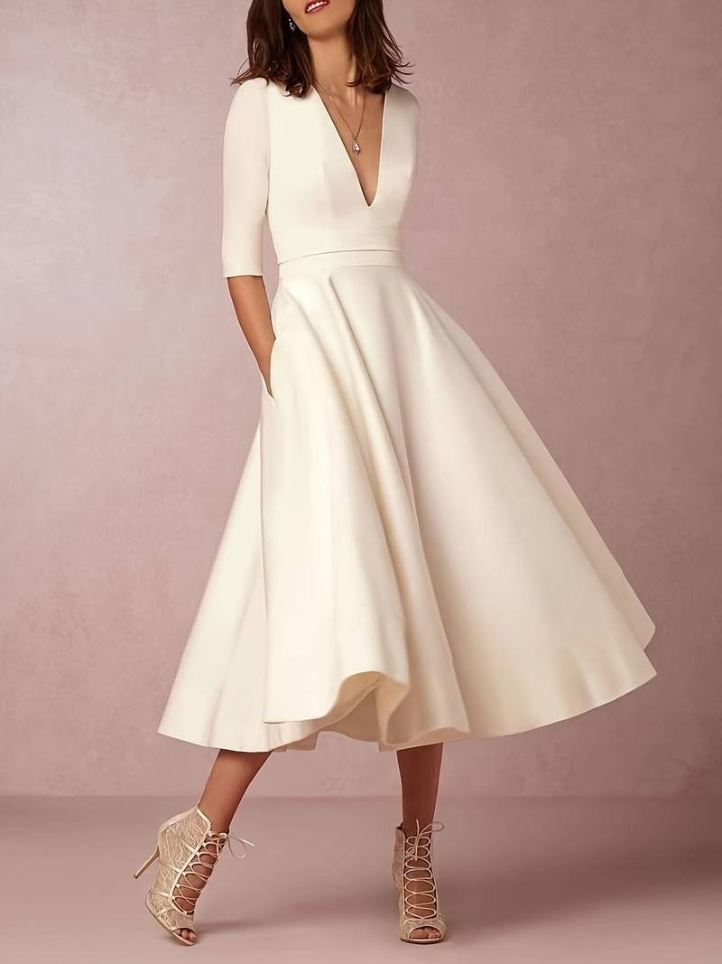 Faye 60's Vintage Trapeze Jurk | Elegantie & Retro Charme