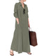 Livia maxi jurk voor dames - Elegante lange jurk met A-lijn silhouet