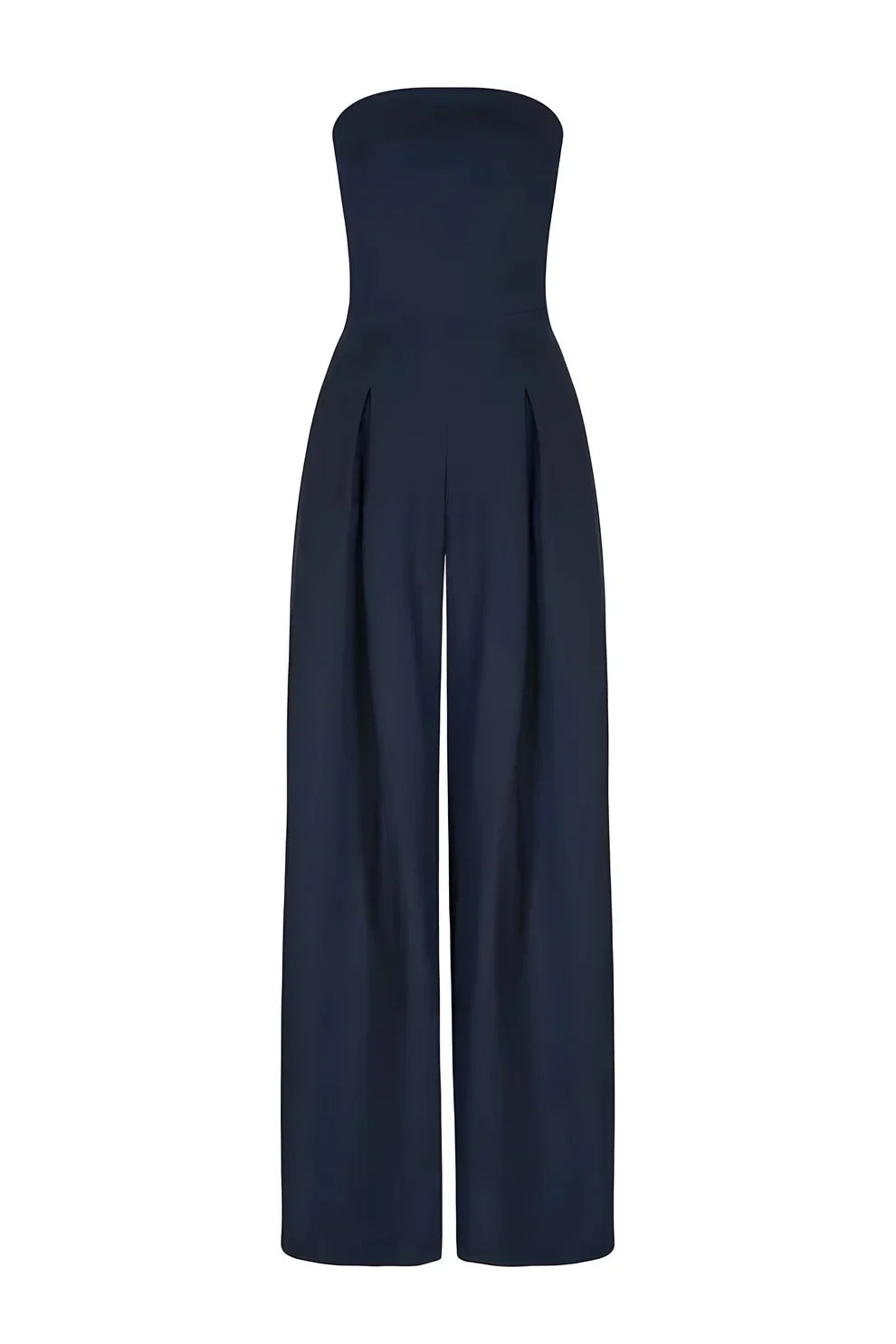 Inara strapless jumpsuit voor dames met wijde pijpen | elegantie & comfort voor elke gelegenheid