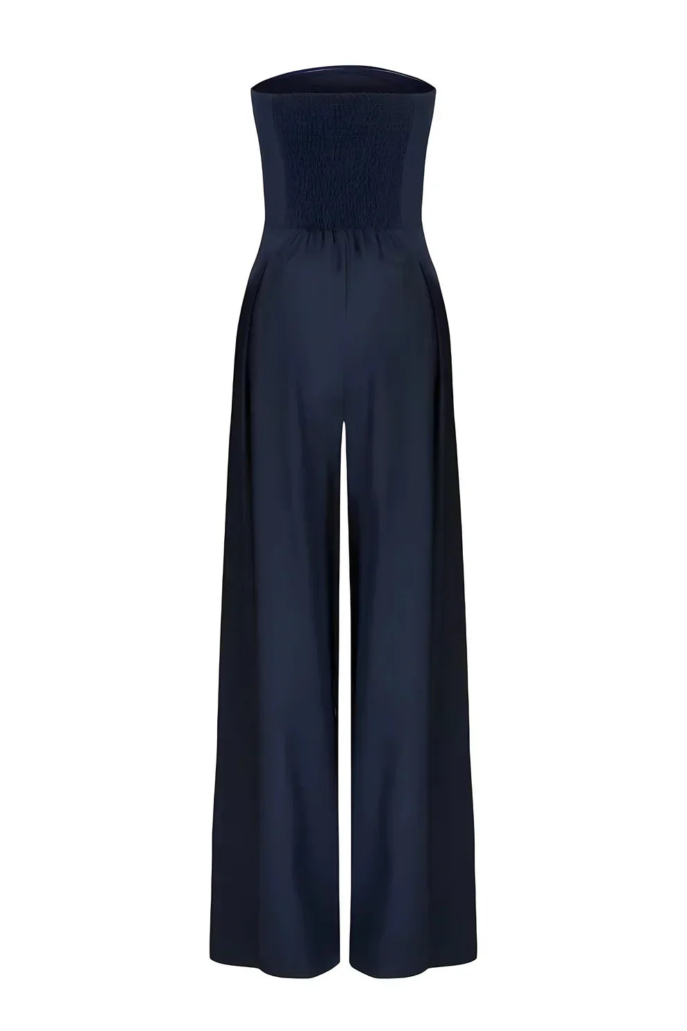 Inara strapless jumpsuit voor dames met wijde pijpen | elegantie & comfort voor elke gelegenheid