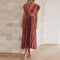 Louise | Elegante V-Hals Jurk - Chique Stijl en Absoluut Comfort