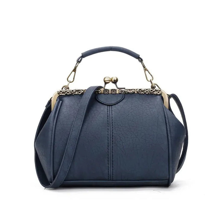 Coby | Klassieke handtas met clipsluiting voor dames - tijdloos, elegant & luxueus