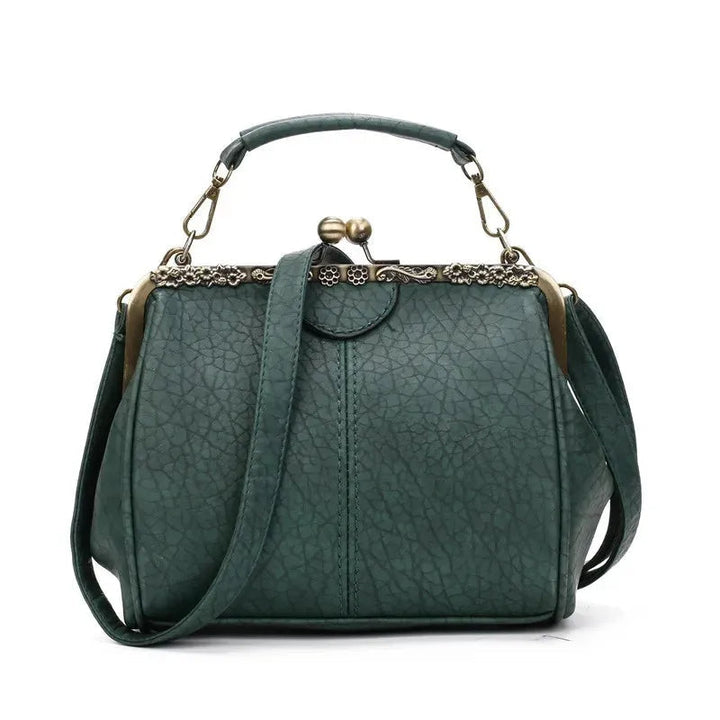 Coby | Klassieke handtas met clipsluiting voor dames - tijdloos, elegant & luxueus