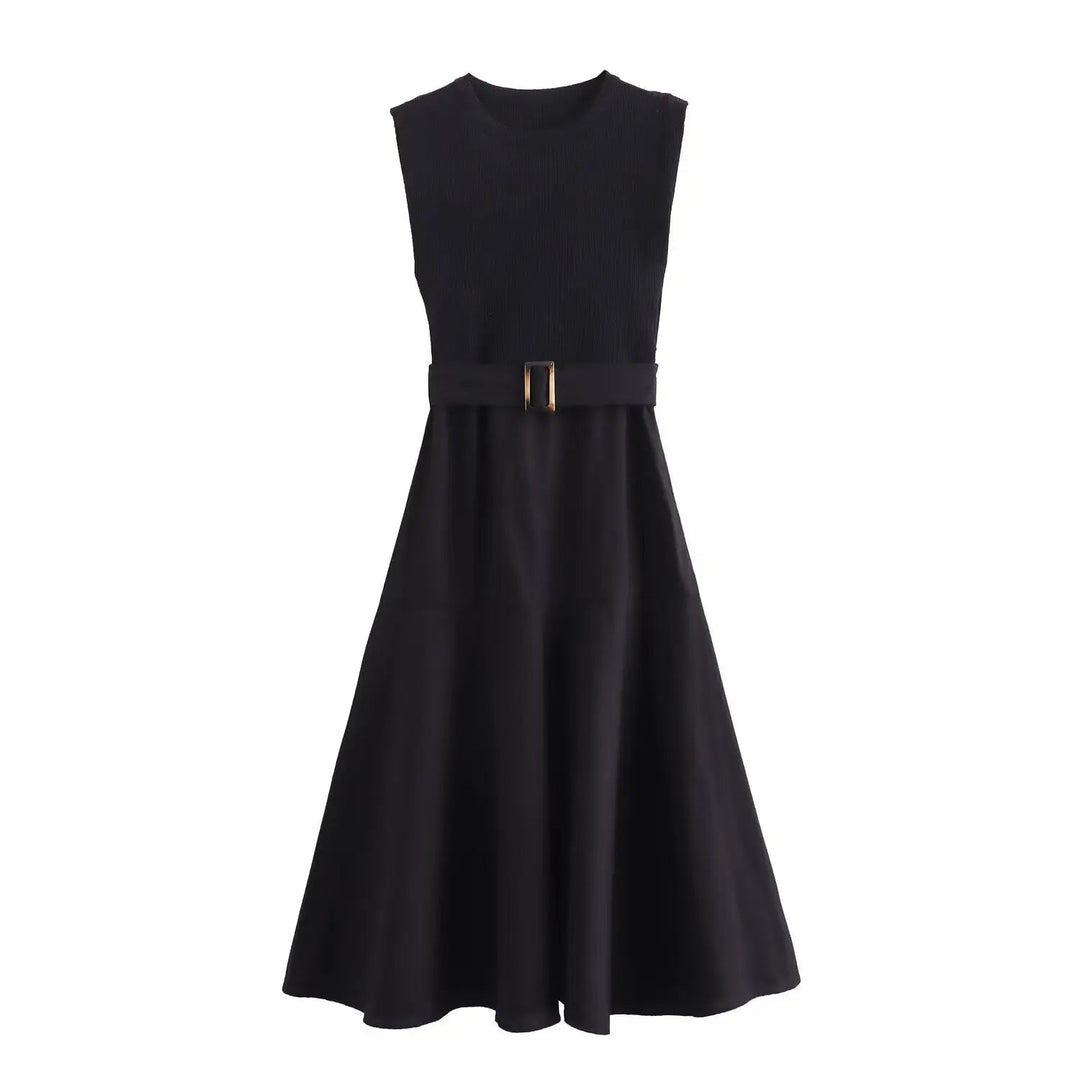 Ditta | Casual zomerjurk voor vrouwen met riem - luchtig, modieus & comfortabel