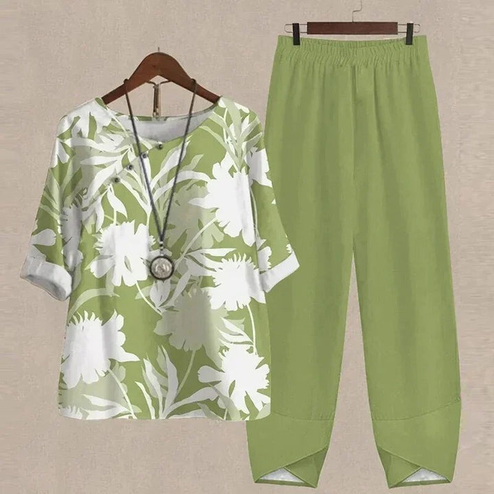 Trendy Bedrukte Outfit - Stijlvolle en Comfortabele Kleding voor Elke Gelegenheid