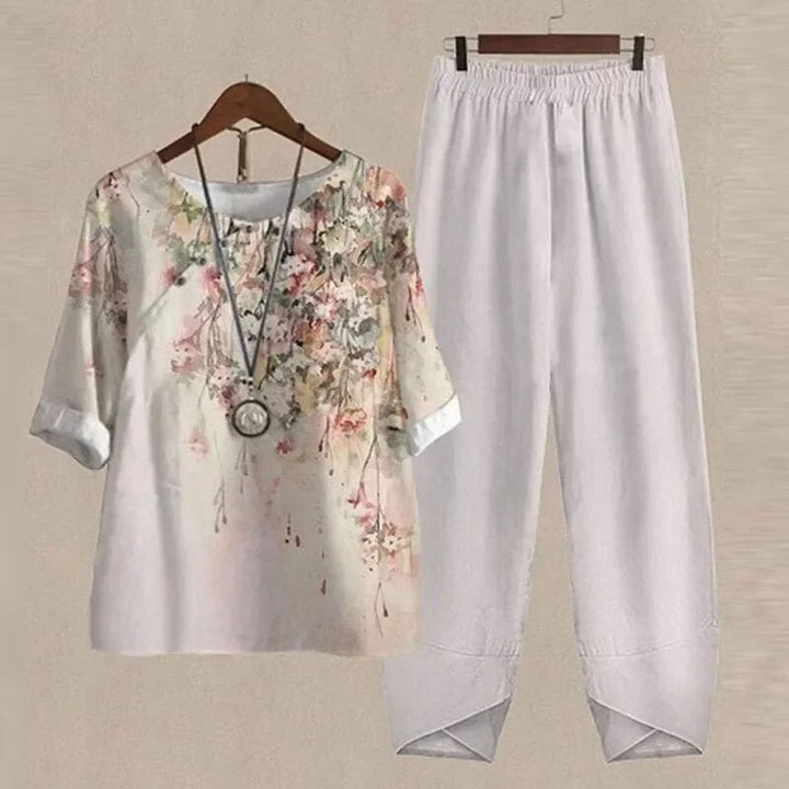 Trendy Bedrukte Outfit - Stijlvolle en Comfortabele Kleding voor Elke Gelegenheid