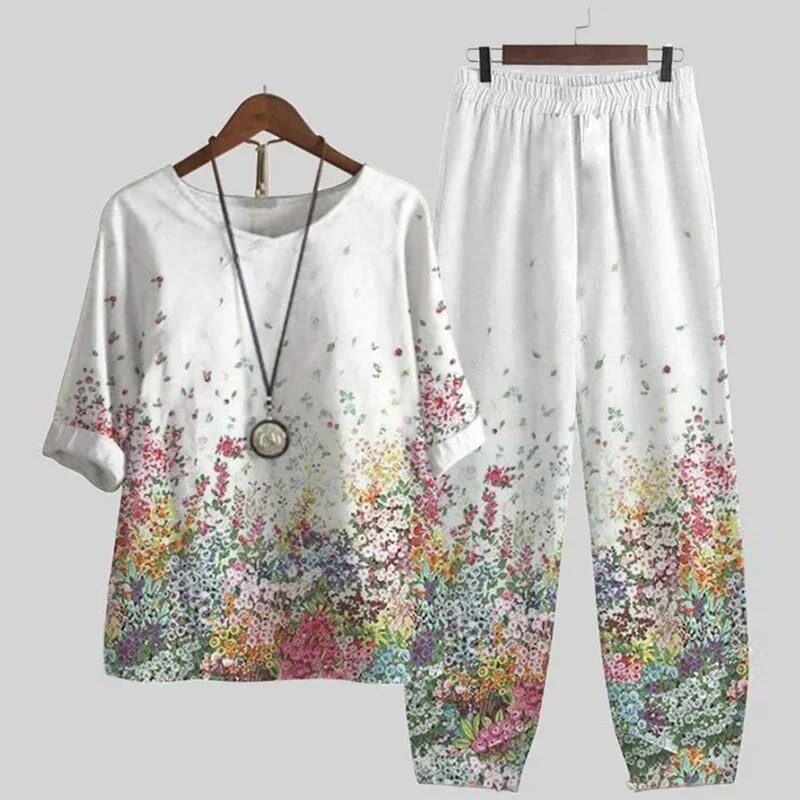 Trendy Bedrukte Outfit - Stijlvolle en Comfortabele Kleding voor Elke Gelegenheid