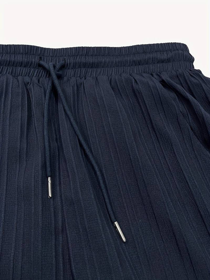 Jordi 2-delige zomerset voor heren met comfortabele shorts en stijlvol overhemd