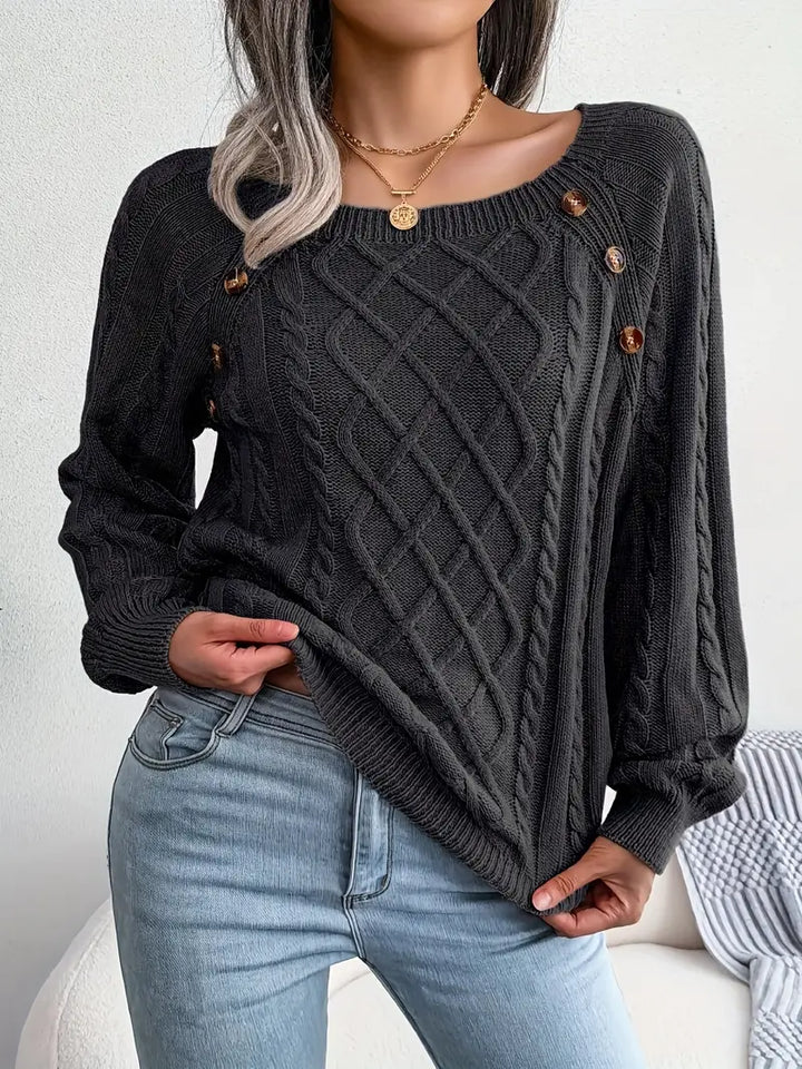 Aldara | Elegante Trui voor Dames, Veelzijdig en Comfortabel, Verfijnd Ontwerp voor Elegantie Elke Dag