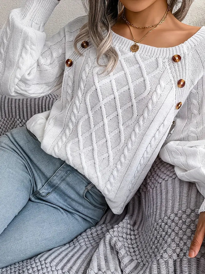 Aldara | Elegante Trui voor Dames, Veelzijdig en Comfortabel, Verfijnd Ontwerp voor Elegantie Elke Dag