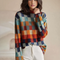 Adalynn Oversized geruite trui in veel kleuren | Comfort & gedurfde stijl