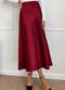 Elara satijnen midirok | Elegantie en soepelheid voor alle gelegenheden