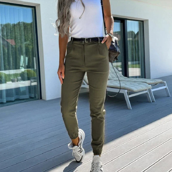 Amalia Chino broek voor dames | Elegantie & Comfort