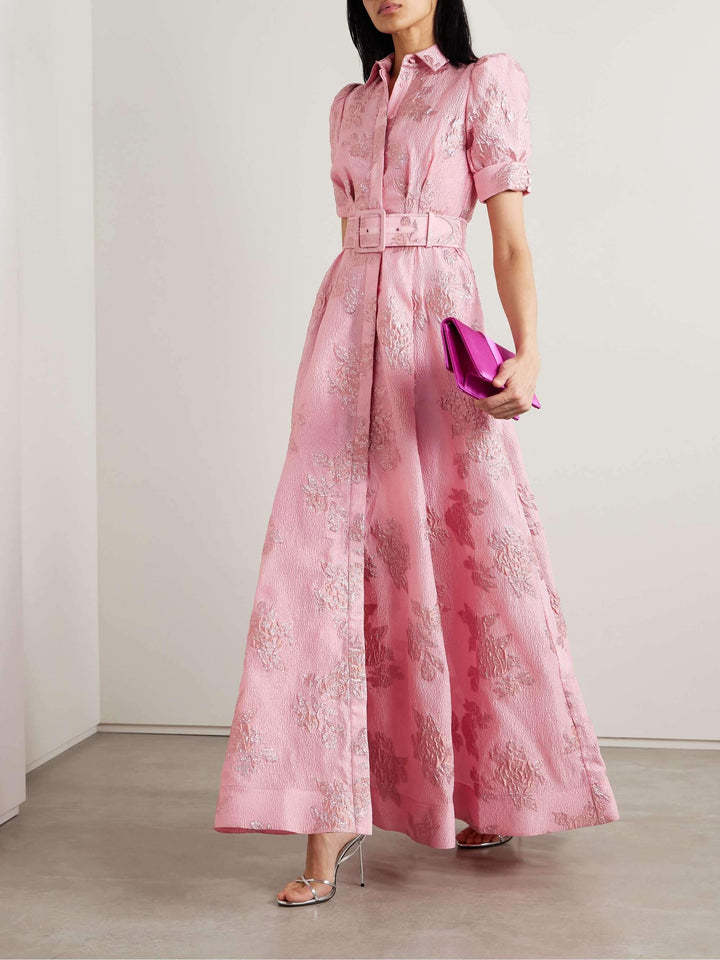 Elara | Bohemian Chic Maxi Blouse Dress - Elegantie en veelzijdigheid