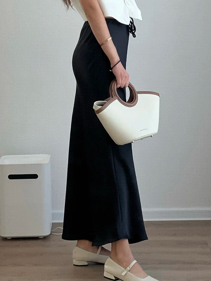Laure | Luxe Satijnen Rok - Elegantie en Comfort voor Elke Gelegenheid