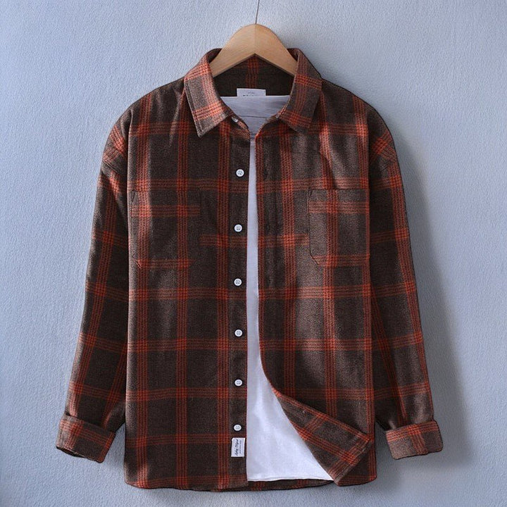 Jordan Klassiek Geruit Shirt – Veelzijdig Katoenen Shirt met Moderne Snit | Stijlvol & Comfortabel voor Elke Gelegenheid