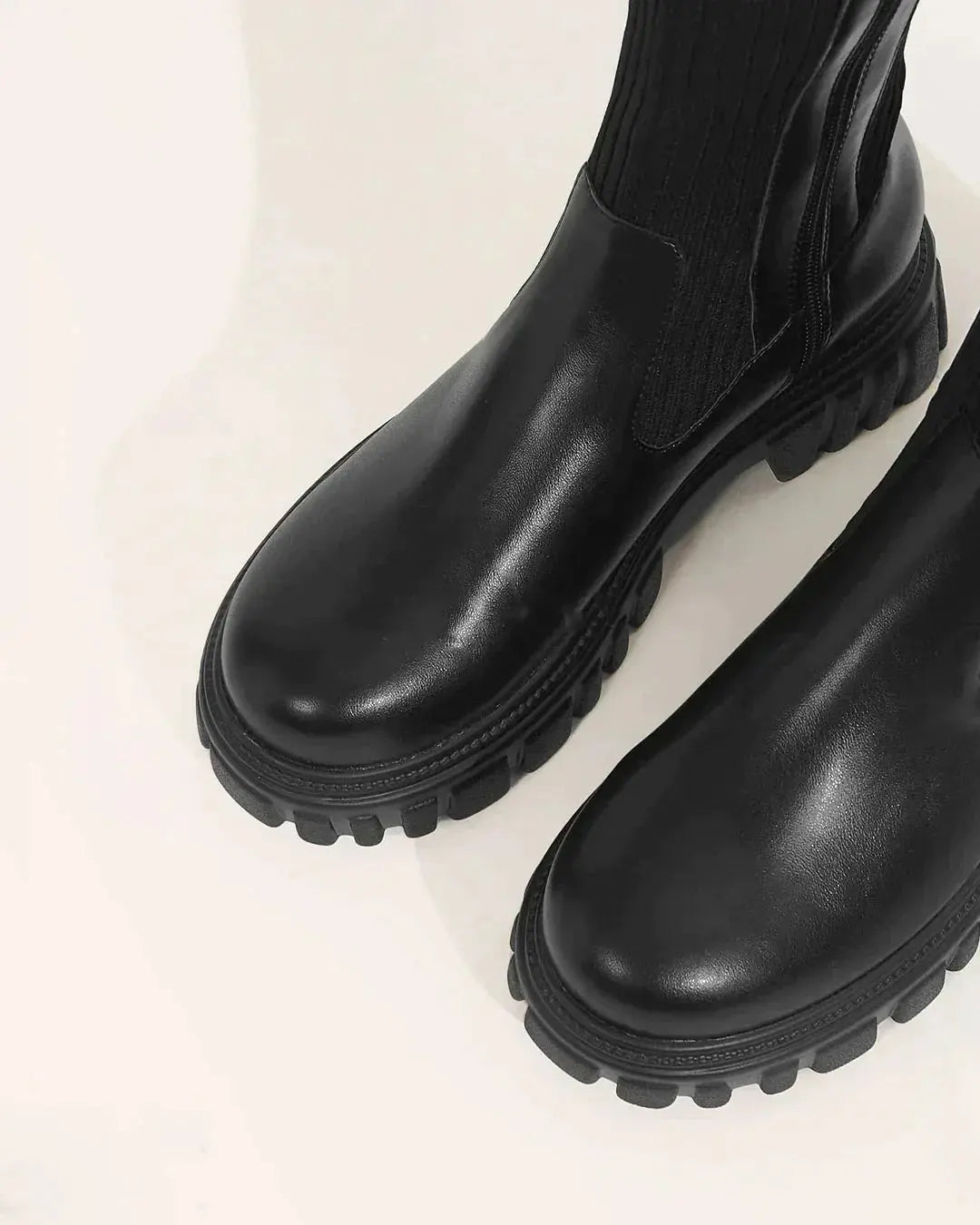 Abby | Hoge laarzen met stretch, comfort zool en tijdloos ontwerp voor dames