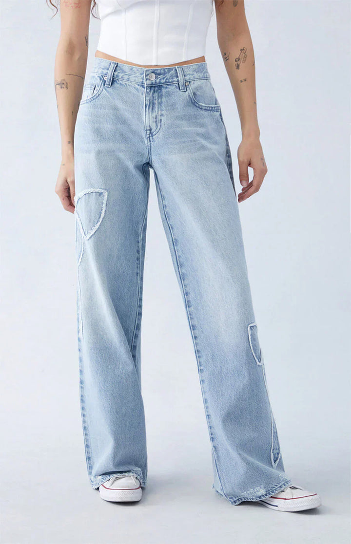 Zara - De Baggy Jeans met Strik
