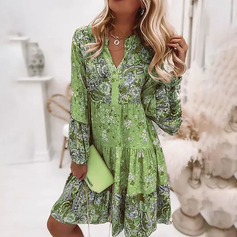 Luna Boho Jurk voor Dames | Comfortabele & Trendy Zomerjurk voor Casual & Feestelijke Gelegenheden