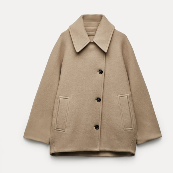 Jazzy | Manteau oversized en laine