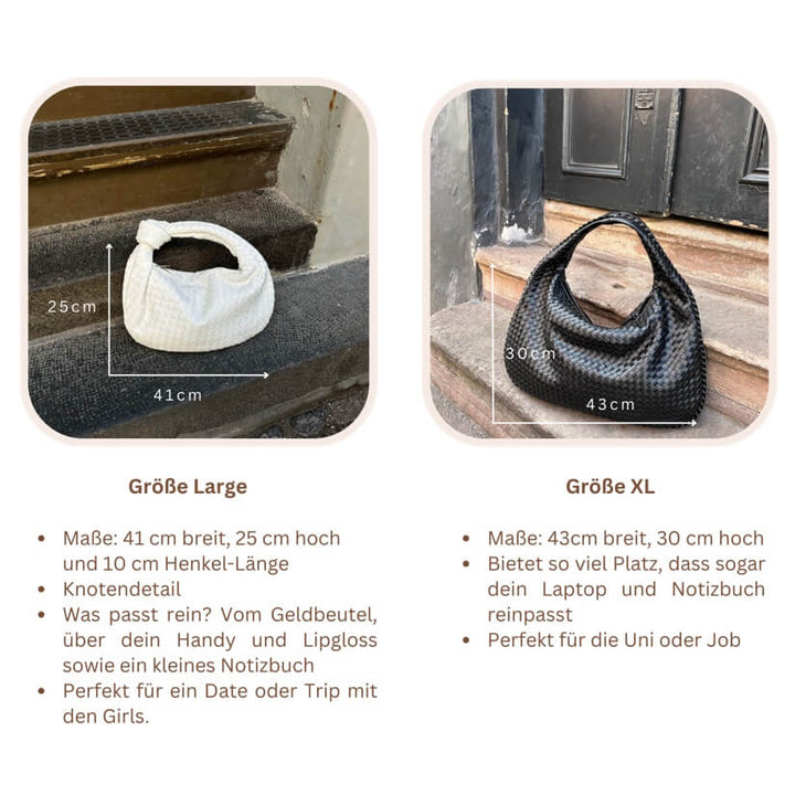 Geweven tas medium