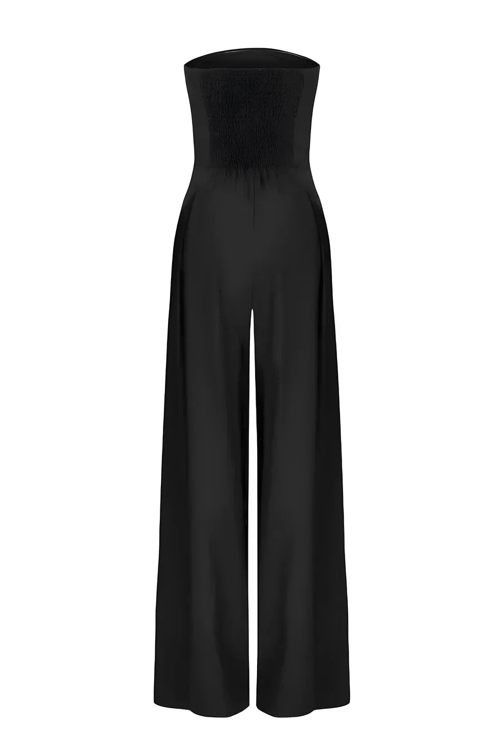 Inara strapless jumpsuit voor dames met wijde pijpen | elegantie & comfort voor elke gelegenheid